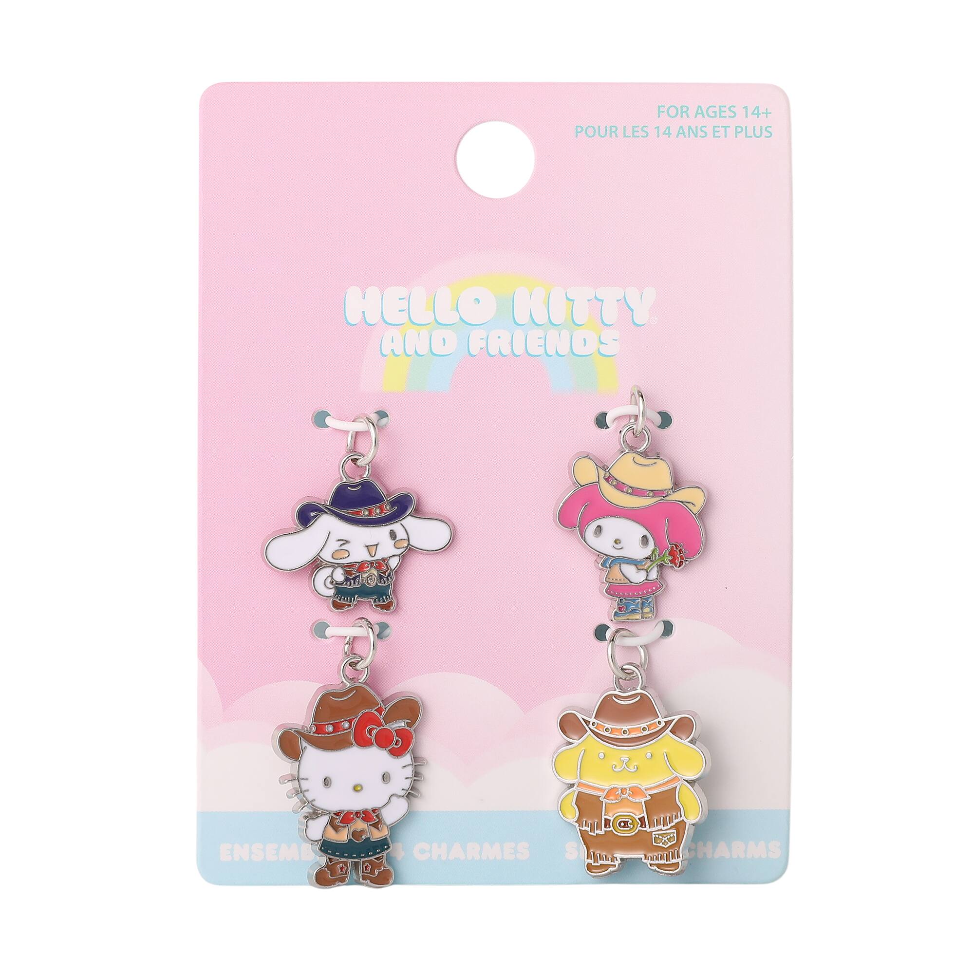 Hello Kitty® & Friends Western 4-Piece Charm Set